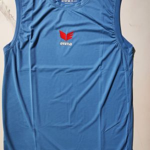 Deep Blue Sleeveless Dry-fit Sando For Men.