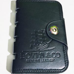 Three Fold Wallet With Multiple Card Slots For Men - Black | Fashion Leather Wallet For Men
