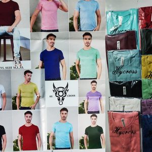 Round Neck Soft Feel Cotton T-shirt For Men